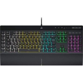 Clavier Gamer - AZERTY - CORSAIR - K55 RGB Pro - Numérique - Dôme en