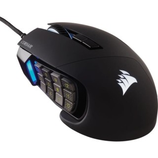 CORSAIR Souris Gamer SCIMITAR RGB ELITE - 18 000 DPI - Noir (CH-930421