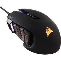 CORSAIR Souris Gamer SCIMITAR RGB ELITE - 18 000 DPI - Noir (CH-9304211-EU)