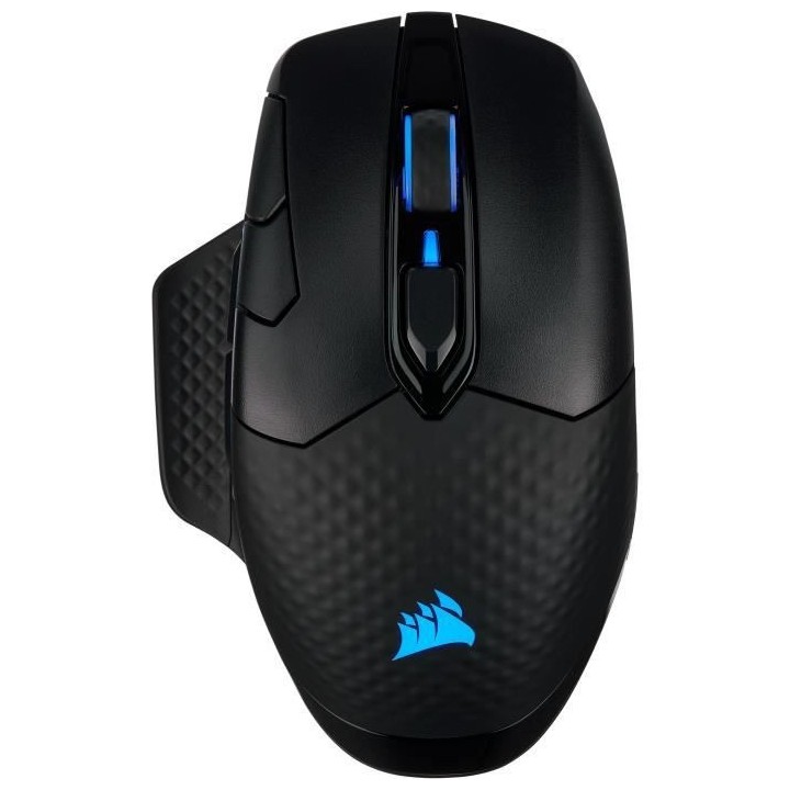 CORSAIR Souris gamer DARK CORE RGB PRO - 18 000 DPI - LED RGB - Optiqu
