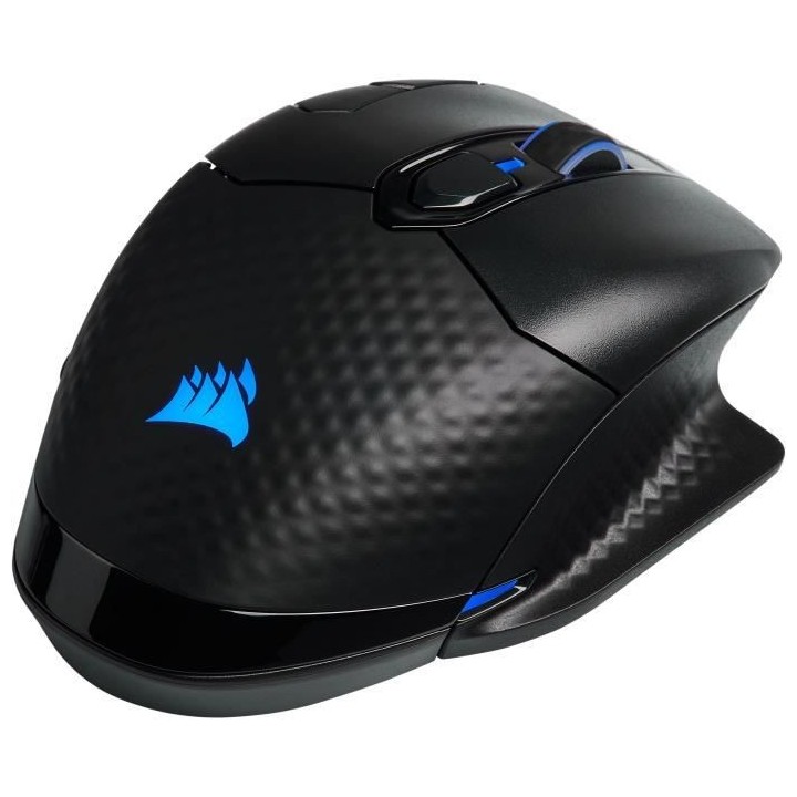 CORSAIR Souris gamer DARK CORE RGB PRO - 18 000 DPI - LED RGB - Optiqu