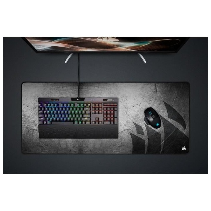 CORSAIR Tapis de souris gamer MM350 PRO - Résistant aux éclaboussure