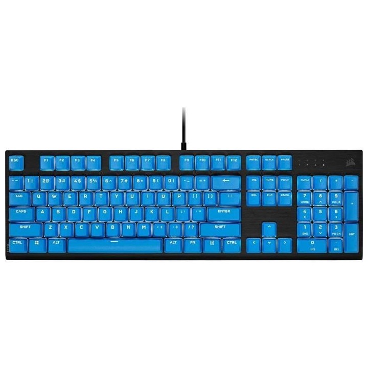 CORSAIR Kit de Modification de Touches PBT Double-Shot PRO - Bleu (CH-