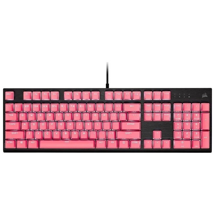 CORSAIR Kit de Modification de Touches PBT Double-Shot PRO - Rose (CH-