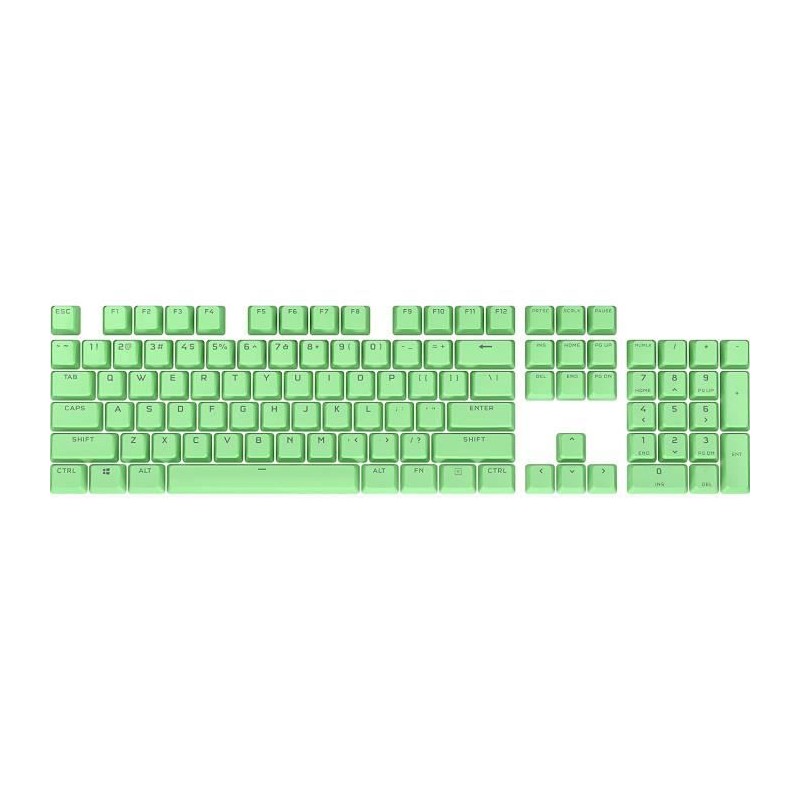 CORSAIR Kit de Modification de Touches PBT Double-Shot PRO - Vert (CH-9911080-FR)