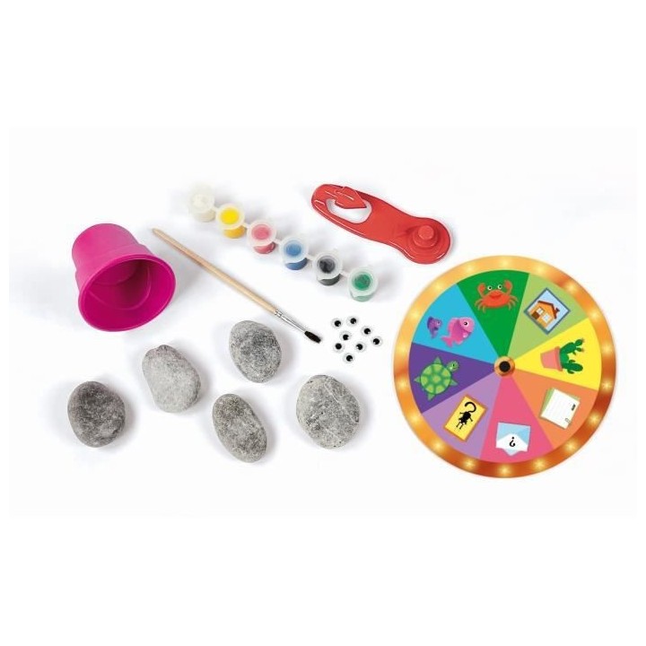 Jeu Clementoni - Créations galets - Loisirs créatifs - Peinture, gal