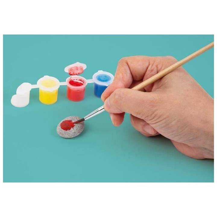 Jeu Clementoni - Créations galets - Loisirs créatifs - Peinture, gal