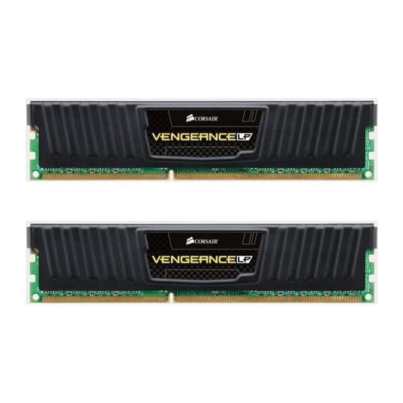 Mémoire RAM - CORSAIR - Vengeance LP DDR3 - 8GB 2x4GB DIMM - 1600 MHz - 1.50V - Noir (CMW32GX4M2D3600C)