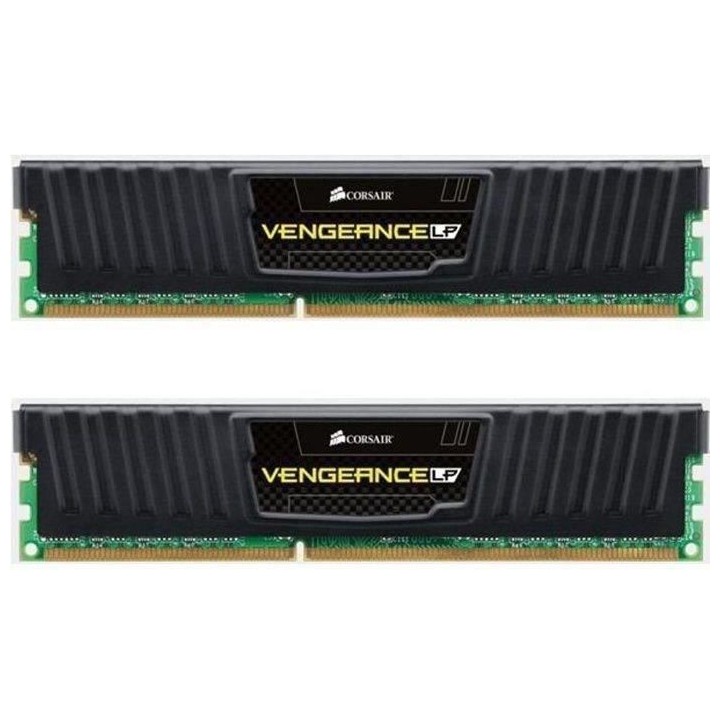 Mémoire RAM - CORSAIR - Vengeance LP DDR3 - 8GB 2x4GB DIMM - 1600 MHz