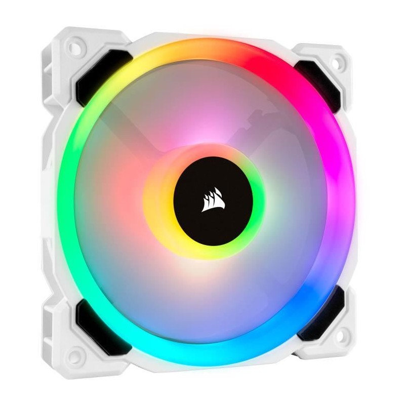 CORSAIR Ventilateur LL120 Pro LED RGB 120mm Blanc - (CO-9050091-WW)