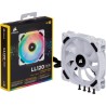 CORSAIR Ventilateur LL120 Pro LED RGB 120mm Blanc - (CO-9050091-WW)