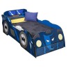 Batman Batmobile - Lit lumineux pour enfants avec rangement, pour matelas 140cm x 70cm