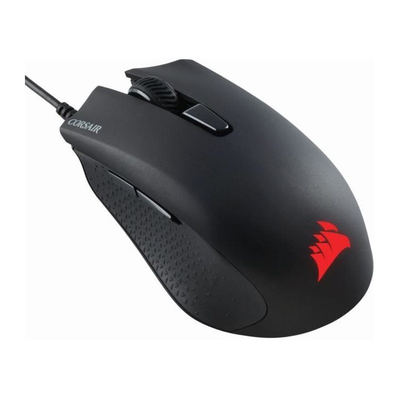 CORSAIR Souris Gamer Optique HARPOON RGB PRO FPS/MOBA - Rétroéclairé Backlit RGB LED - 12000 DPI - Noir (CH-9301111-EU)