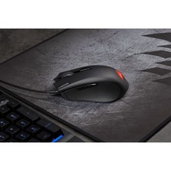 CORSAIR Souris Gamer Optique HARPOON RGB PRO FPS/MOBA - Rétroéclairé Backlit RGB LED - 12000 DPI - Noir (CH-9301111-EU)