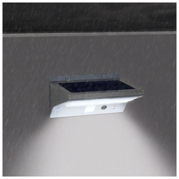 LUMISKY Spot solaire mural extérieur étanche avec détecteur - 21 LE