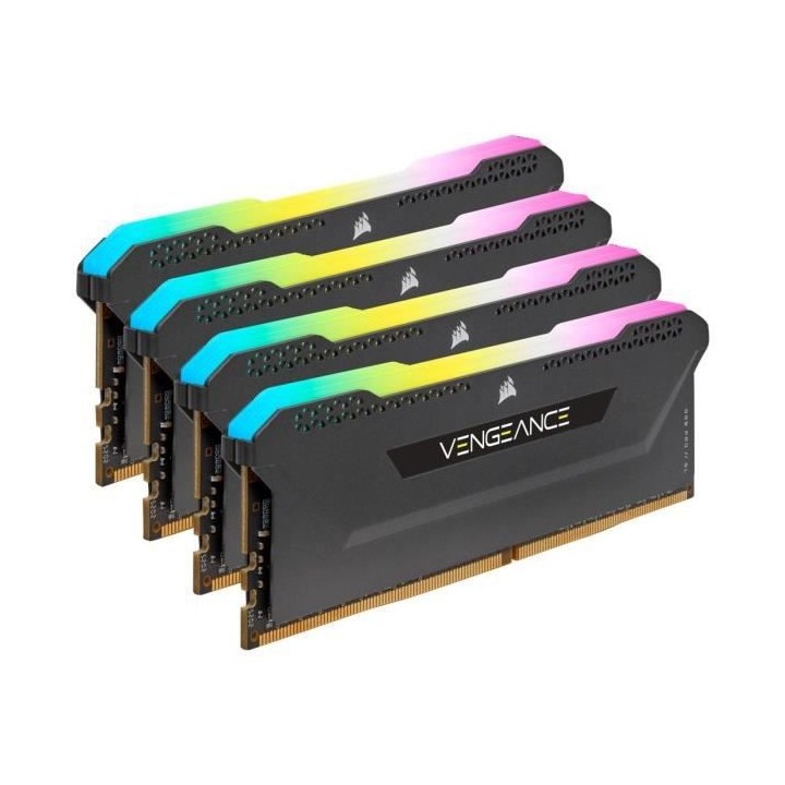 CORSAIR Vengeance RGB PRO SL DDR4 - 256GB 8x32GB DIMM - 3200MHz - Unbu