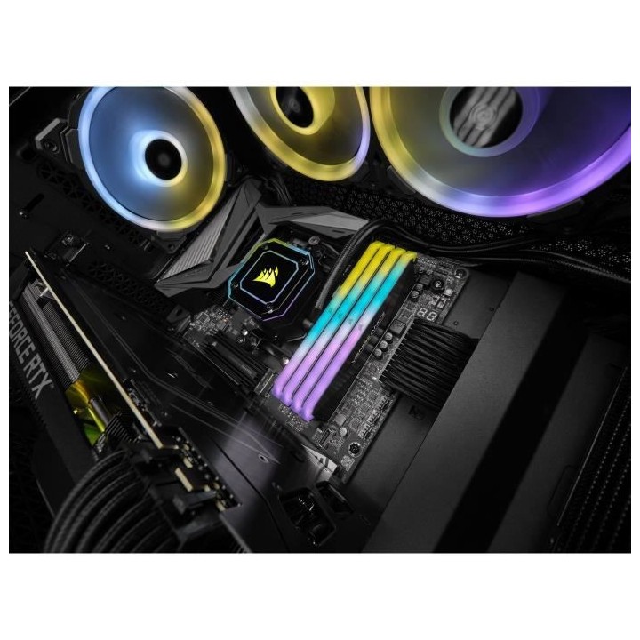 CORSAIR CMN32GX4M4Z3600C18 Vengeance - Mémoire RGB RT - 3600MHz - 32G