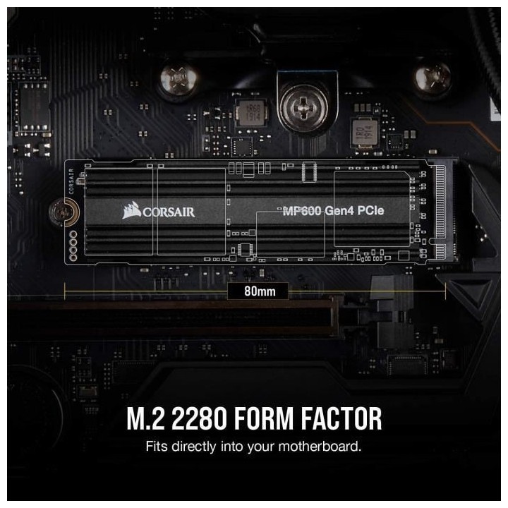 Corsair Disque SSD MP600 PRO LPX 2TB M.2 NVMe PCIe Gen. 4 x4 - Optimis