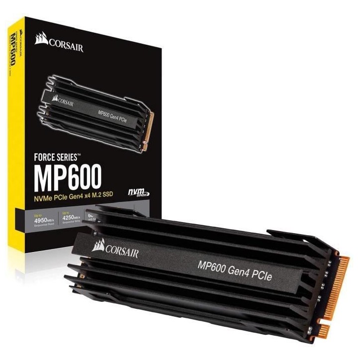 Corsair Disque SSD MP600 PRO LPX 2TB M.2 NVMe PCIe Gen. 4 x4 - Optimis