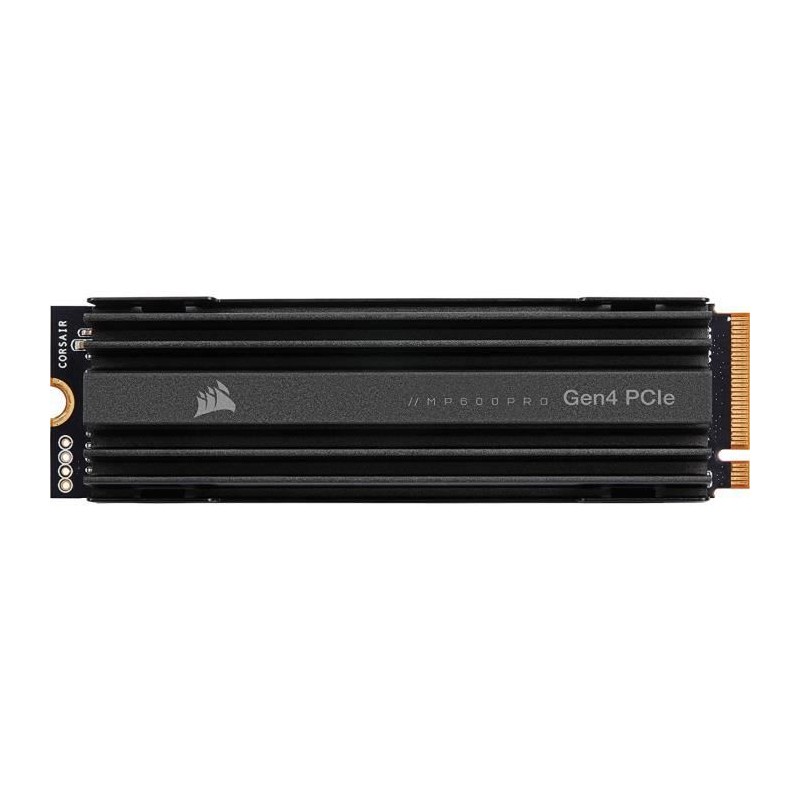 Corsair Disque SSD MP600 PRO LPX 4TB M.2 NVMe PCIe Gen. 4 x4 - Optimisé pour PS5 (CSSD-F4000GBMP600PLP)