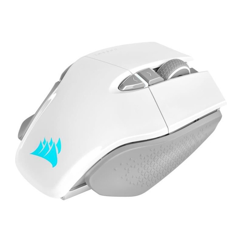 Souris Gaming - Sans fil - CORSAIR - M65 RGB Ultra Wireless - Blanc - (CH-9319511-EU2)