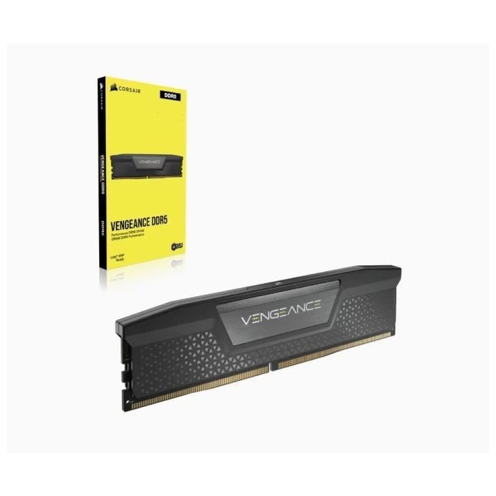 Mémoire RAM - CORSAIR - Vengeance DDR5 - 32GB 2x16GB DIMM - 6200 MHz