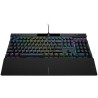 Clavier Gaming optique-mécanique - AZERTY - CORSAIR - K70 PRO OPX - Rétroéclairage LED RGB - Noir (CH-910941A-FR)