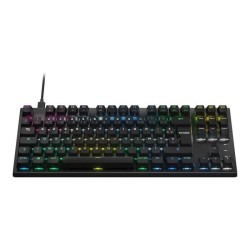 Clavier Gaming optique-mécanique - AZERTY - CORSAIR - K60 PRO TKL - Sans Pavé Numérique - Rétroéclairé RGB - Noir (CH-911D