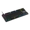 Clavier Gaming optique-mécanique - AZERTY - CORSAIR - K60 PRO TKL - Sans Pavé Numérique - Rétroéclairé RGB - Noir (CH-911D