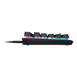 Clavier Gaming optique-mécanique - AZERTY - CORSAIR - K60 PRO TKL - Sans Pavé Numérique - Rétroéclairé RGB - Noir (CH-911D