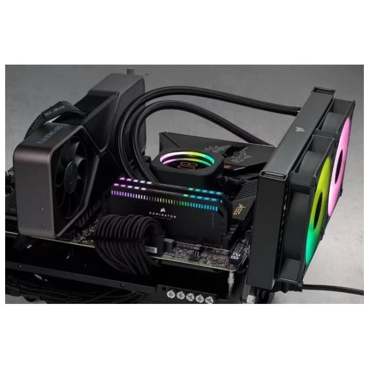 Mémoire RAM - CORSAIR - DOMINATOR PLATINUM RGB DDR5 - 32GB 2x16GB DIM