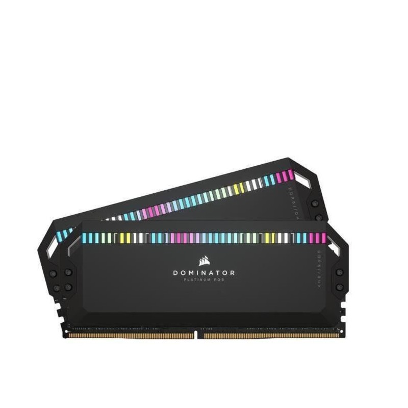 CORSAIR Dominator Platinum Rgb 32GB 2x16GB - DDR5 5600MHz - CAS36 - Black (CMT32GX5M2B5600C36)