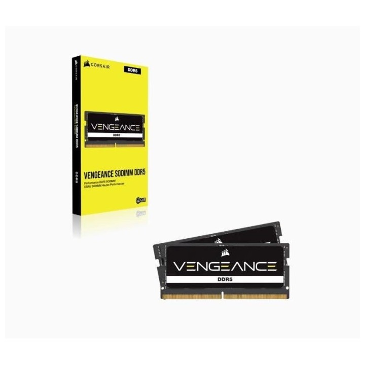 Mémoire RAM - CORSAIR - Vengeance DDR5 - 8GB 1x8GB SODIMM - 4800 MHz