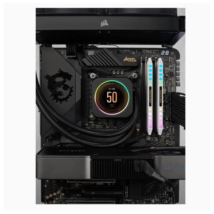 Mémoire RAM - CORSAIR - DOMINATOR PLATINUM RGB DDR5 - 32GB 2x16GB DIM