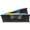 RAM - CORSAIR Vengeance RGB DDR5 - 32GB 2x16GB DIMM - 5200MHz - Unbuffered, 40-40-40-77, XMP 3.0, Black Heatspreader, RGB LED, 1