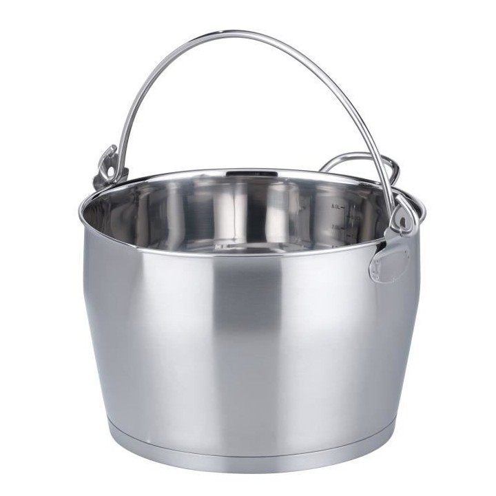 BAUMALU Chaudron de cuisson inox - 24 cm