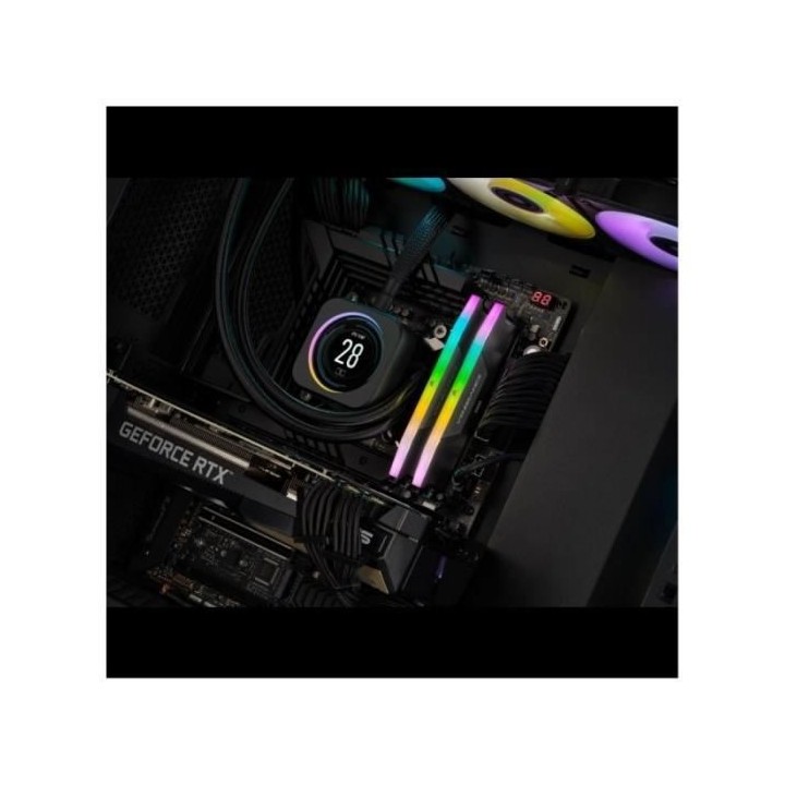 RAM - CORSAIR Vengeance RGB DDR5 - 32GB 2x16GB DIMM - 6200MHz - Unbuff