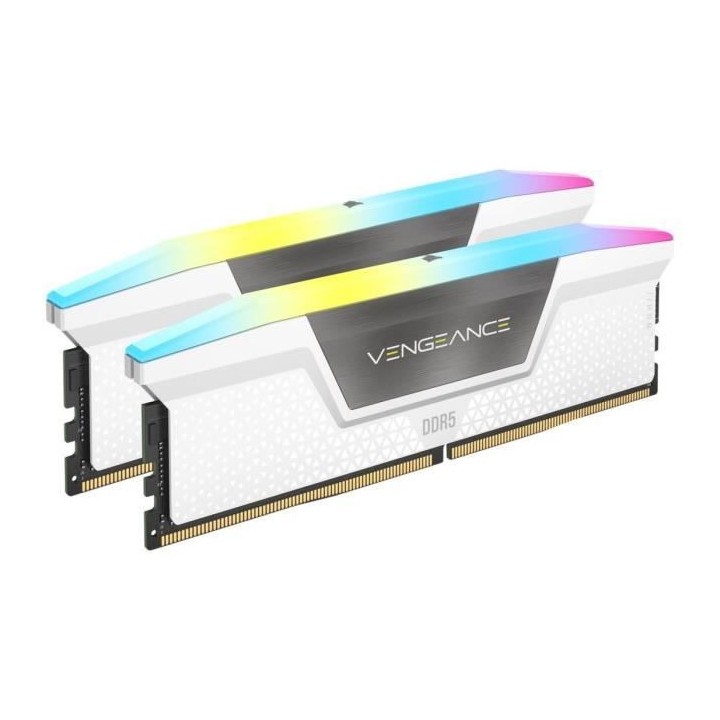 CORSAIR Vengeance RGB DDR5 - 32GB 2x16GB DIMM - 6200MHz - Unbuffered,