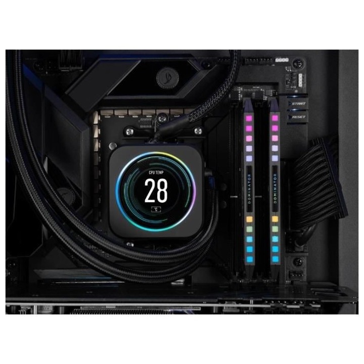 Mémoire RAM - CORSAIR - DOMINATOR PLATINUM RGB DDR5 - 32GB 2x16GB DIM