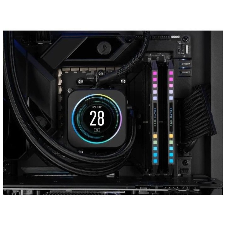 Mémoire RAM - CORSAIR - DOMINATOR PLATINUM RGB DDR5 - 32GB 2x16GB DIM