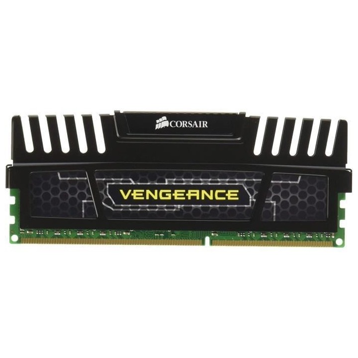 CORSAIR Mémoire PC DDR3 - VENGEANCE BLACK HEAT SPREADER - DIMM 8GB -