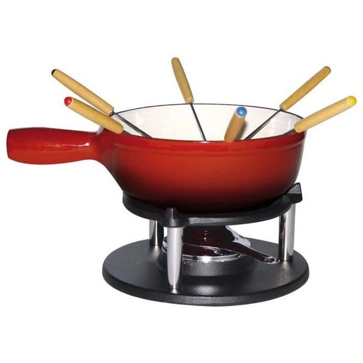 BAUMALU 385052 Service a fondue savoyard - Rouge