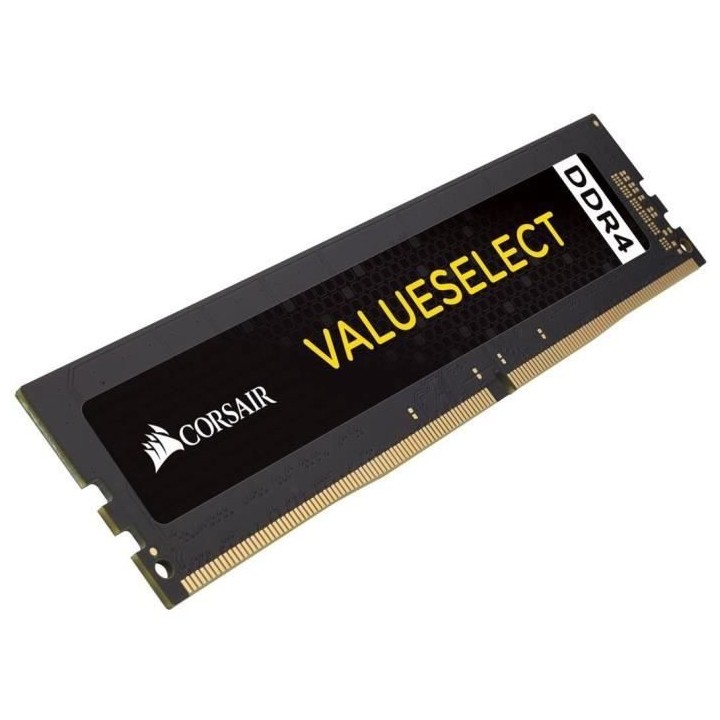 Mémoire RAM - CORSAIR - ValueSelect DDR4 - 4GB 1x4GB DIMM - 2666 MHz