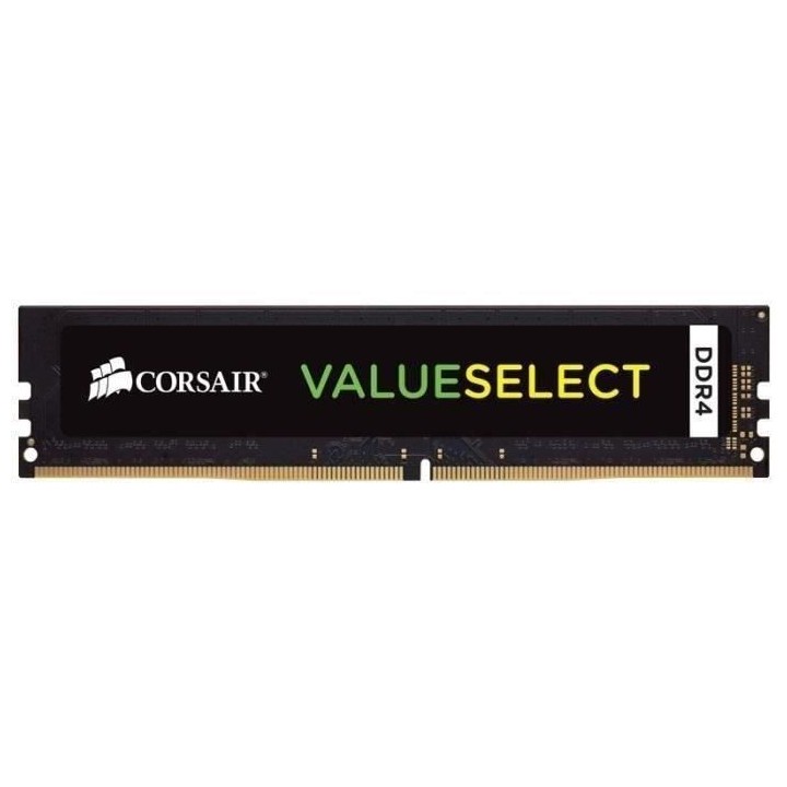 Mémoire RAM - CORSAIR - ValueSelect DDR4 - 8GB 1x8GB DIMM - 2133 MHz