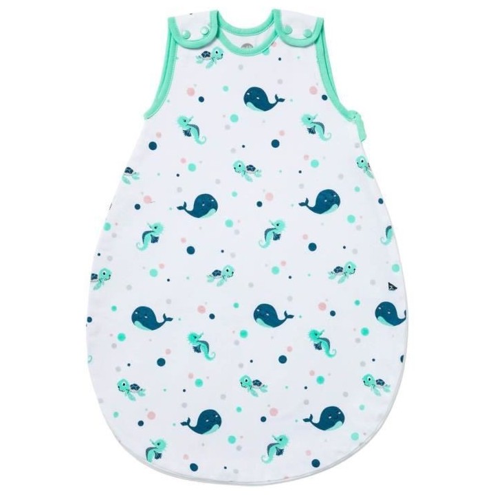 Gigoteuse été BABYCALIN BIO MARIN - Coton bio - 65 cm - 0-6 mois - B