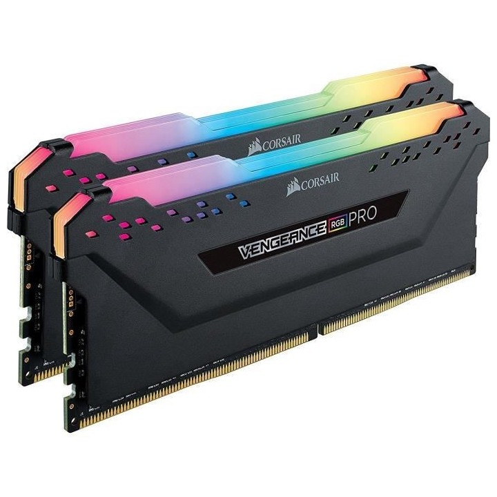 Mémoire RAM - CORSAIR - Vengeance RGB Pro DDR4 - 16GB 2x8GB DIMM - 26
