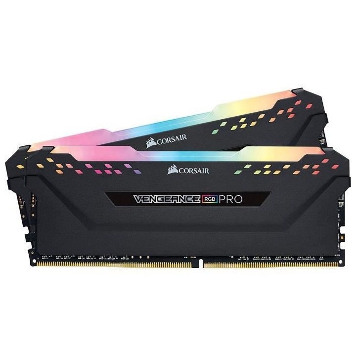 Mémoire RAM - CORSAIR - Vengeance RGB Pro DDR4 - 16GB 2x8GB DIMM - 26