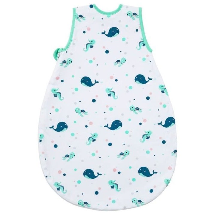 Gigoteuse été BABYCALIN BIO MARIN - Coton bio - 65 cm - 0-6 mois - B