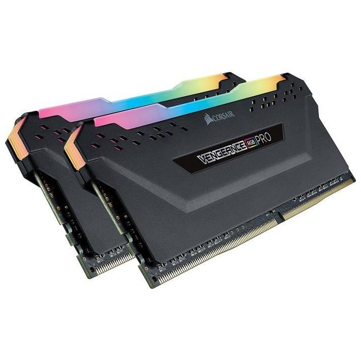 Mémoire RAM - CORSAIR - Vengeance RGB Pro DDR4 - 16GB 2x8GB DIMM - 26