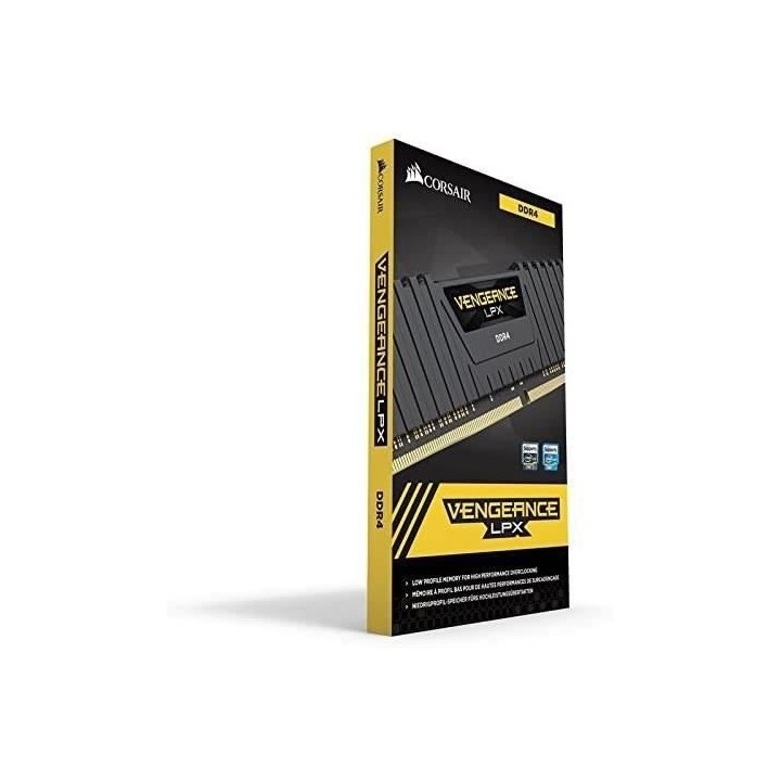 Corsair Vengeance LPX CMK16GX4M2Z3600C18, 16 Go, 2 x 8 Go, DDR4, 3600